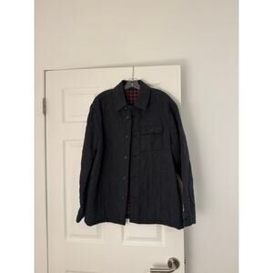 Daniel Cremieux Tribeca Quilted Shirt Jacket Men’s 38 Button Front